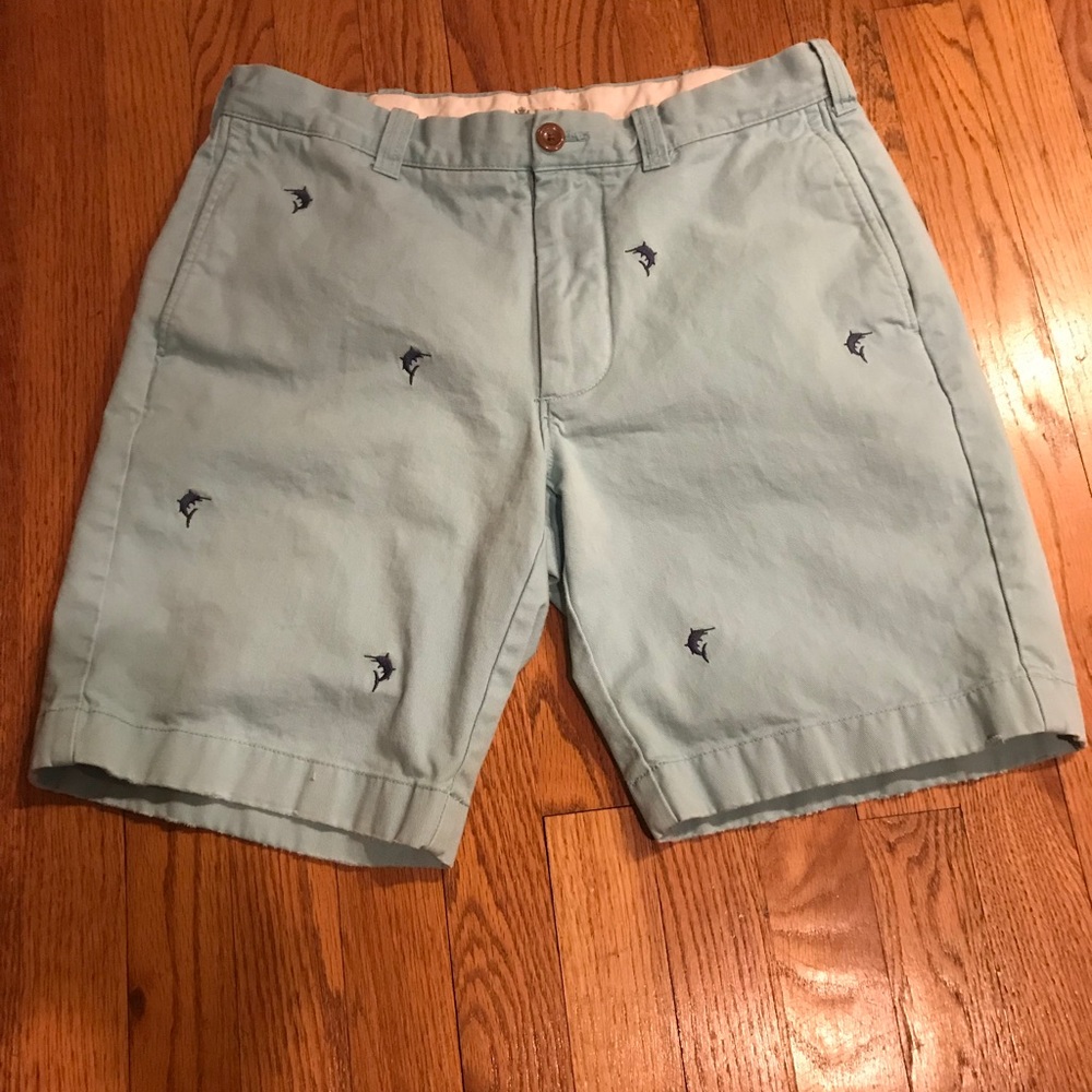 Men’s J. Crew Embroidered light Blue Shorts